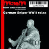 1/35 scale 3D printed model kit - German Sniper WWII relaxing / 1:35