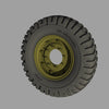 1/35 Scale resin upgrade kit Bedford QLC Road Wheels (AVON)