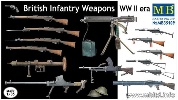 Masterbox 1:35  WW2 British Weapons