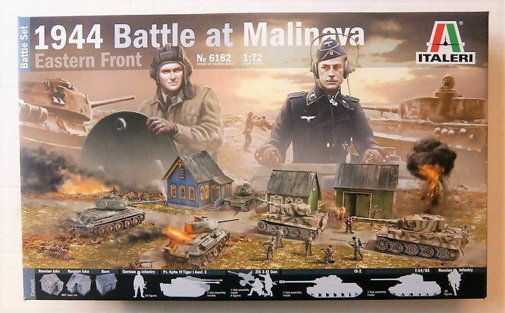 ITALERI 1/72 FIGURES 1944 BATTLE AT MALINAVA
