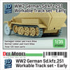 DEF models  1/35 WW2 Sd.kfz.251 Workable Track set - Early type (for 1/35 sd.kfz.251 kit)