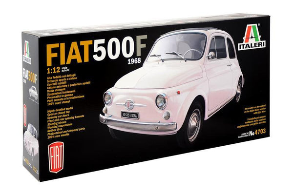 ITALERI CARS 1/12 scale FIAT 500 F car model kit