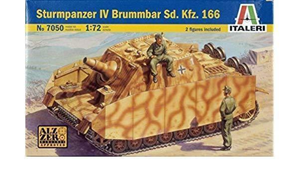 ITALERI 1/72 scale WW2 German SDKFZ 176 STURMPZ BRUMMBAR tank