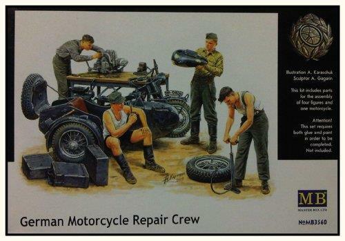 Masterbox 1:35 German Motorcycle Repair Crew