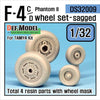 F-4C/D Phantom II Wheel set (for TAMIYA 1/32)