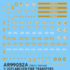 Archer Decals -Afrika Korps Heer uniform patches for infantry troops 1/35