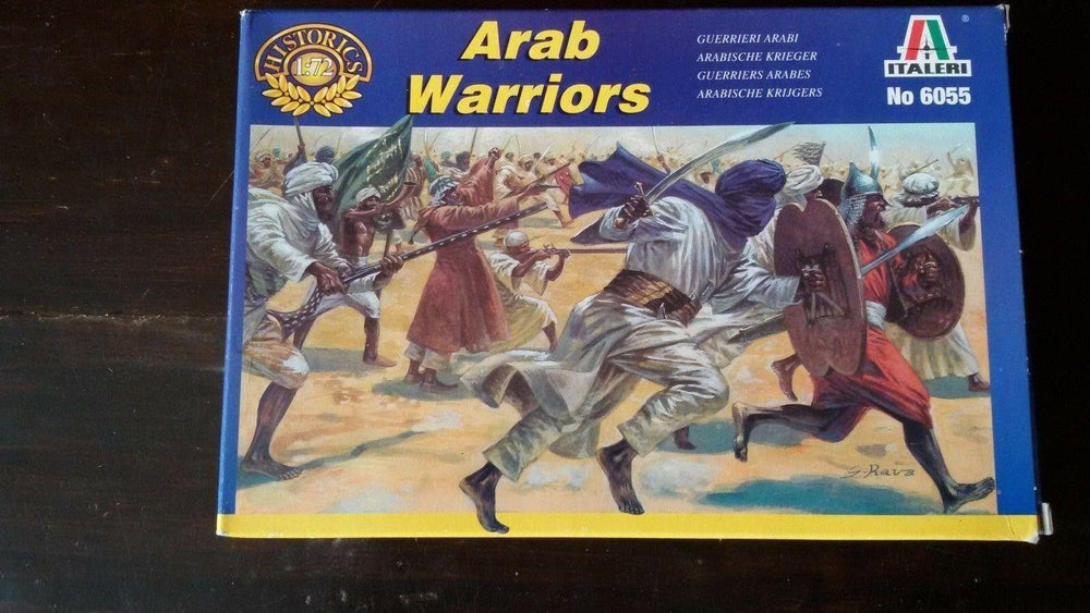 ITALERI 1/72 FIGURES ARAB/MUSLIM WARRIORS