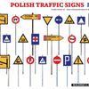 Miniart POLISH TRAFFIC SIGNS 1930-40's