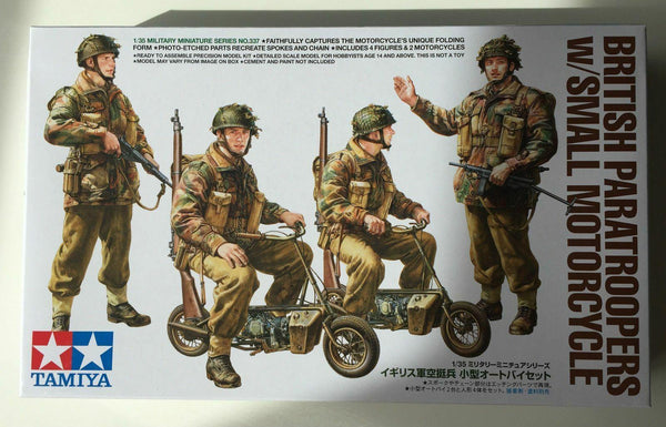 Tamiya 1/35 scale 1/35 British Para with Welbike