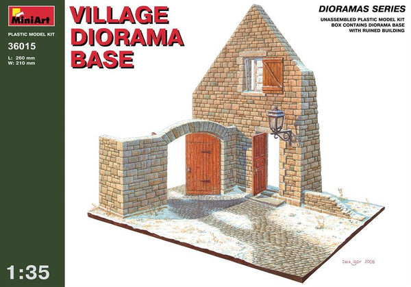 Miniart 1:35 Village Diorama Base