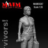 1/35 Scale Resin kit Survivor Lets find some Water #2 Zombie Wars -