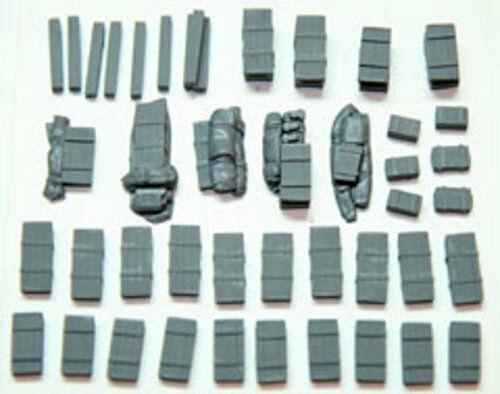 1/72 scale 720AG German Ammo Crates (40 Pieces)