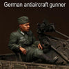 1/35 Scale resin model kit WW2 German antiaircraft gunner