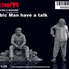 MaiM 1/35 scale 3D printed  Arabic Man have a talk / 1:35