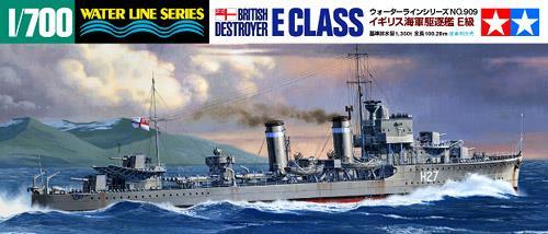 TAMIYA 1/700 SHIPS BRITISH E CLASS DESTROYER