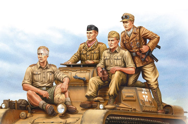 Hobbyboss 1:35 - German Tropical Panzer Crew
