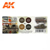 AK Interactive GEN 3 - BRITISH ARMY COLORS NORTH-WEST EUROPE 1941-44