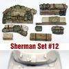 1/35 Scale Resin kit Sherman Engine Deck and Stowage Sets #12