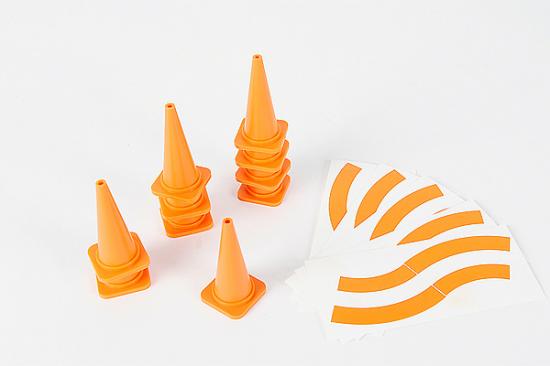 CARSON R/C Traffic Cone-Set (Pack of 10) 56mm tall