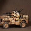 1/35 scale model kit Crew of the Jeep SAS. North Africa.1941-42 #3