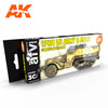 AK Interactive GEN 3 - WWII US ARMY AND USMC CAMOUFLAGE COLORS