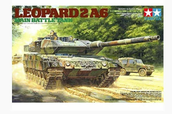 Tamiya 1/35 scale Leopard 2 A6 Main Battle Tank