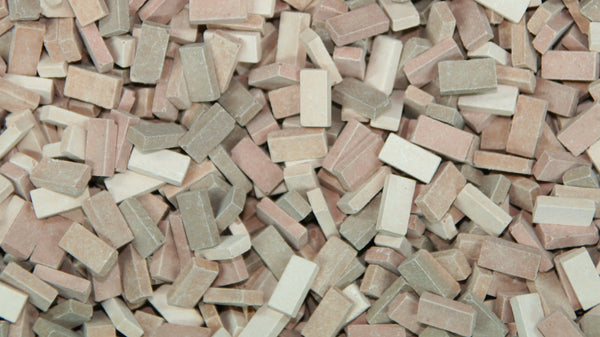 Juweela - 1/35 Scale Bricks Mixed terracotta (approx 1000)