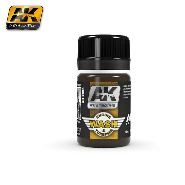 AK AIRCRAFT WEATHERING WASH FOR AIRCRAFT ENGINE