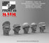 1:35 scale 3D printed model kit Schwabenland Army Tanker Head Set (5pcs) / 1:35