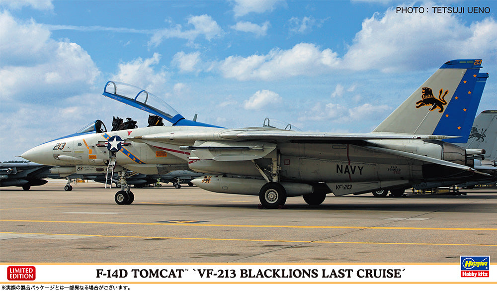 Hasegawa 1:72 F-14D Tomcat 'VF-213 Blacklions Last Cruise'