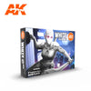 AK Interactive GEN 3 - WHITE COLORS SET