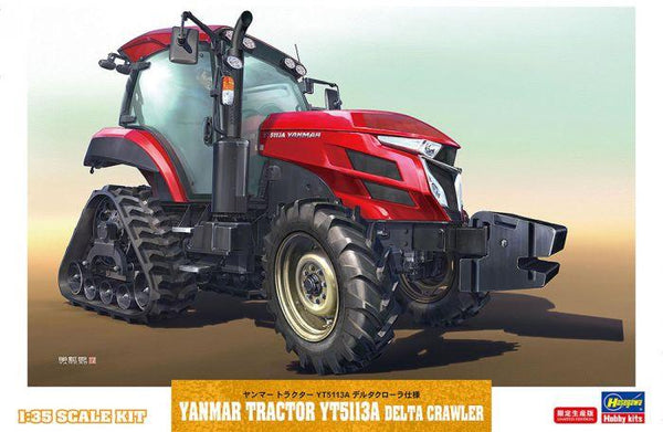 Hasegawa 1/35 Yanmar Tractor YT5113A Delta Crawler