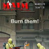 1/35 Scale Resin kit Burn them Set with Figures Zombie Wars -