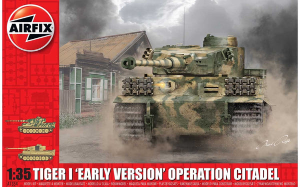 Airfix 1/35 scale WW2 German Tiger-1 Early Version - Operation Citadel