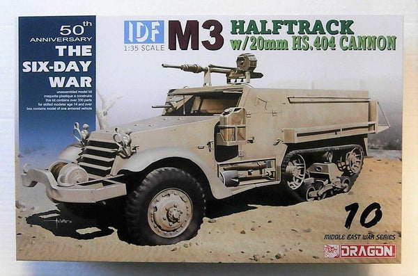 Dragon 1/35 scale IDF M3 HALFTRACK WITH 20 MM HISPANO-SUIZA HS.404