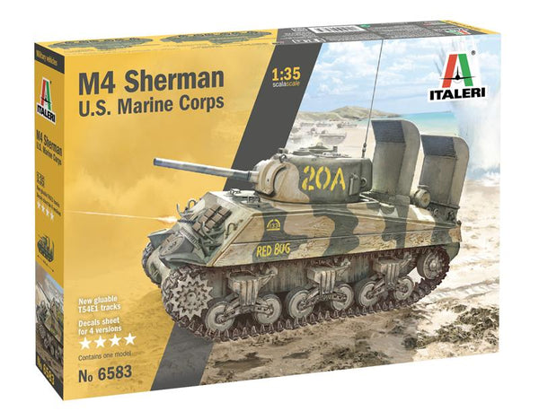 Italeri I6583 M4A2 Sherman US Marine Body 1/35