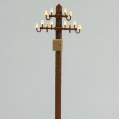 HO scale (1/87) Lamp Electric Pole Vol.13