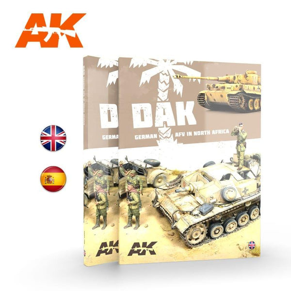 AK Interactive Book -DAK German AFV in North Africa - English