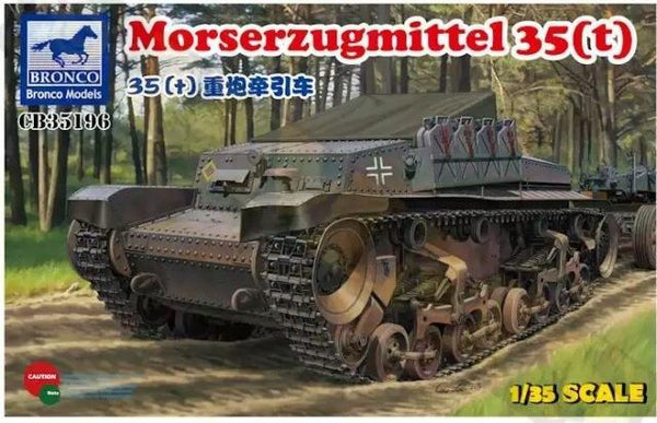 1/35 Scale Bronco kit WW2 German Morserzugmittel 35 (T)