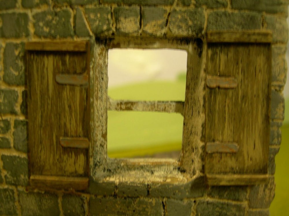 FoG Models 1/35 Scale Window Shutters and door pack (Laser cut wood)