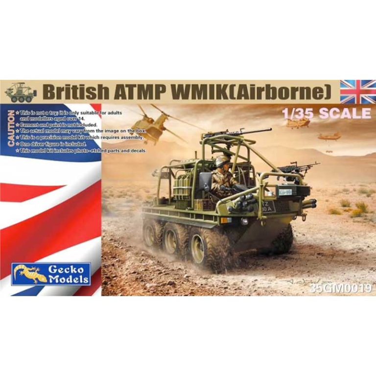 Gecko Models 35GM0019 British ATMP (Airborne) 1:35 Plastic Model Kit