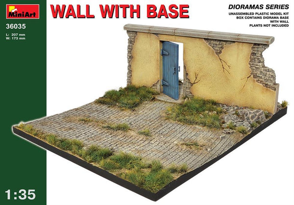 Miniart 1:35 Wall with Base