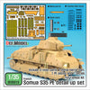 1/35 Scale resin model kit French Somua S35 PE basic detail up set (for Tamiya 1/35)