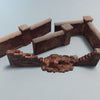 1/35 scale Brick garden wall Set #2