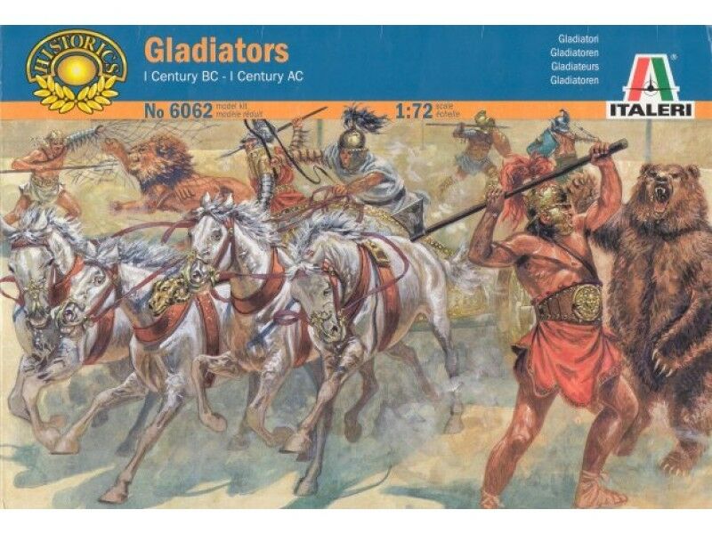 ITALERI 1/72 FIGURES GLADIATORS