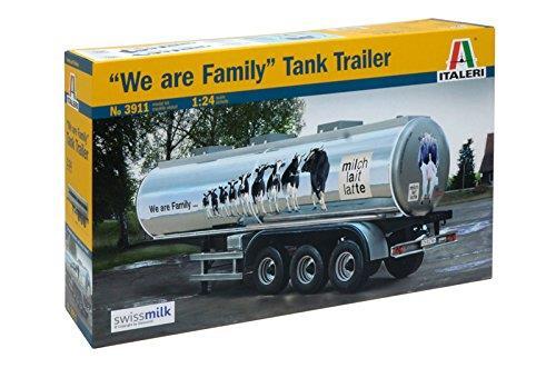 Carson 510003911 The Familiy Swiss Milk Tank Trailer Vehicle 1: 24