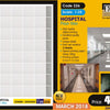 Hospital Floor Tiles - 1/35 scale - Zombie/ Modern - 2 sheets