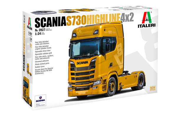 Italeri 1/24 SCANIA S730 HIGHLINE 4X2 truck lorry model