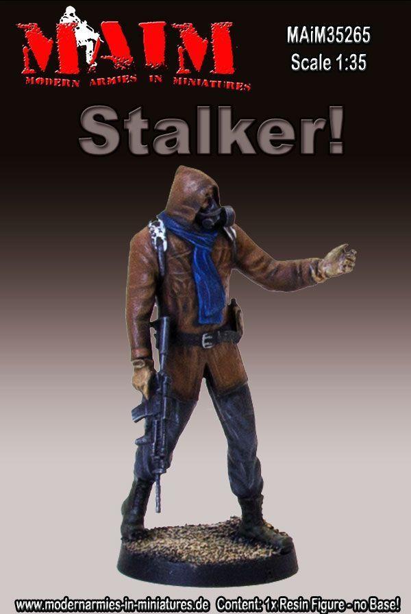 1/35 Scale Resin kit Stalker Milovij Zombie Wars -