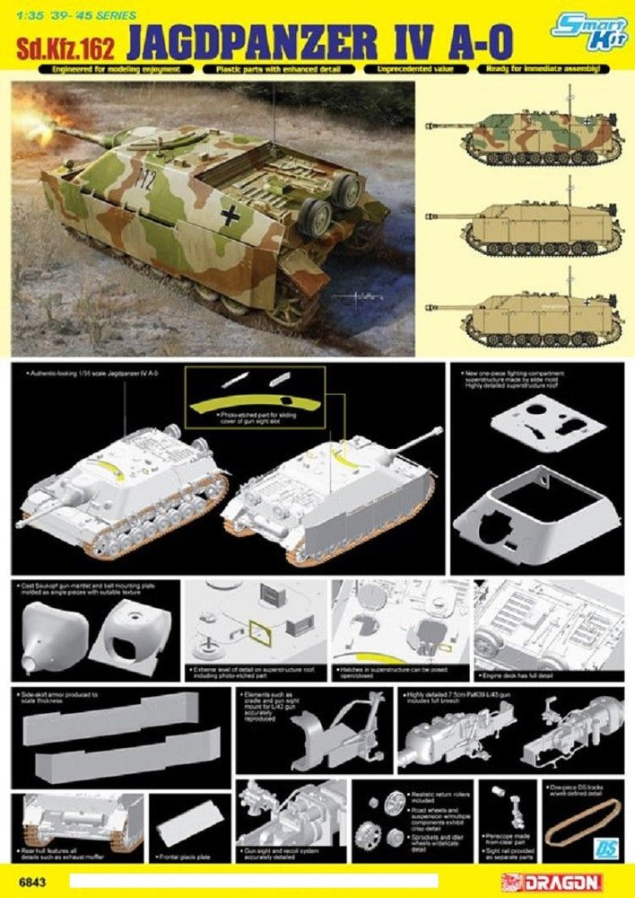 Dragon 1/35 scale JAGDPANZER IV L/70 A-0